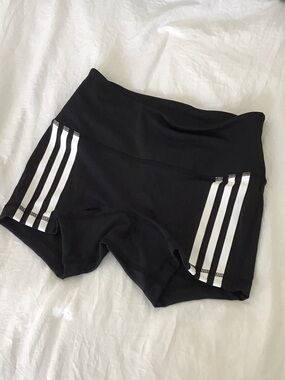Adidas black workout/running  shorts